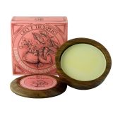 GF Trumper Limes Shaving Soap In a Wooden Bowl