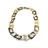 Rectangular Hoop Necklace