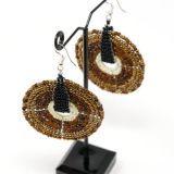 Masai Round Beaded Earrings