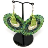 Masai Round Beaded Earrings