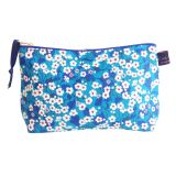 Mitsy Blue Cosmetic Bag