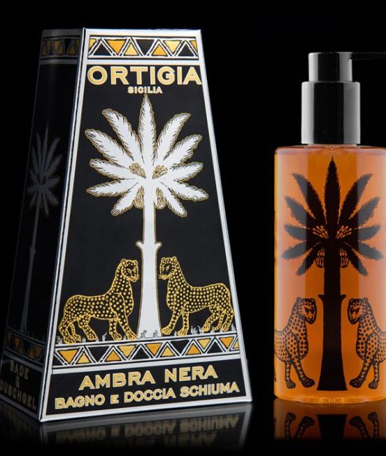 Ortigia Ambra Nera Shower Gel