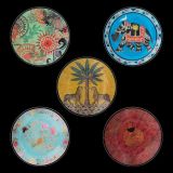 Contents of Tin of Ortigia Plates