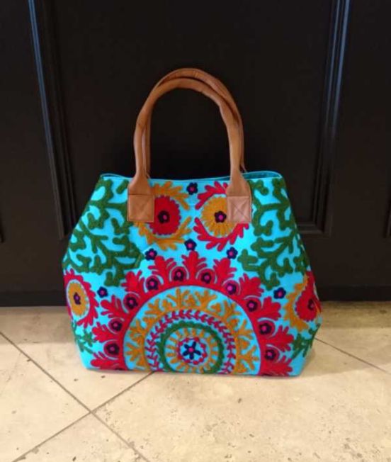 Brightly Coloured tote bag.