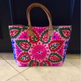 Brightly Coloured tote bag.