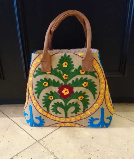 Brightly Coloured tote bag.