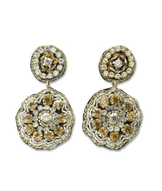 Narratives Flower Drop Earrings