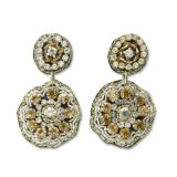 Narratives Flower Drop Earrings