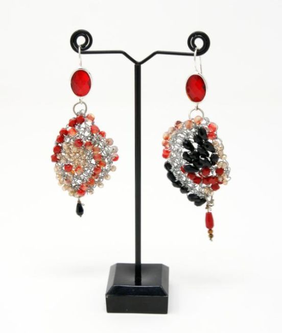 Palizzi Catona Earrings - an asymetric pair