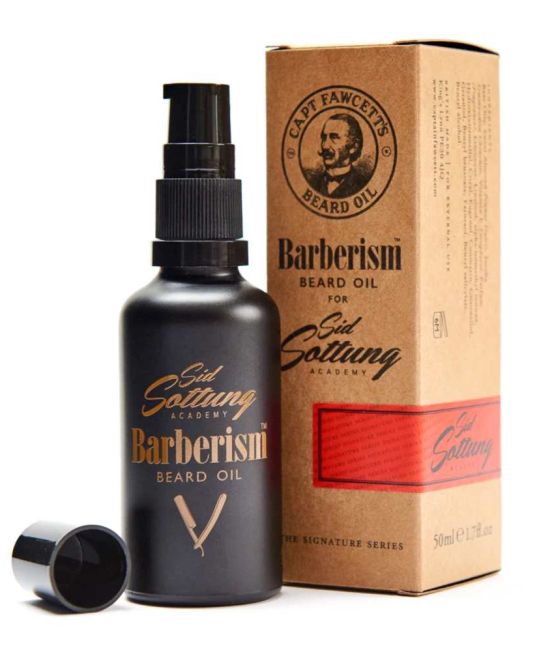 Barberism Beard Oil by Captain Fawcett