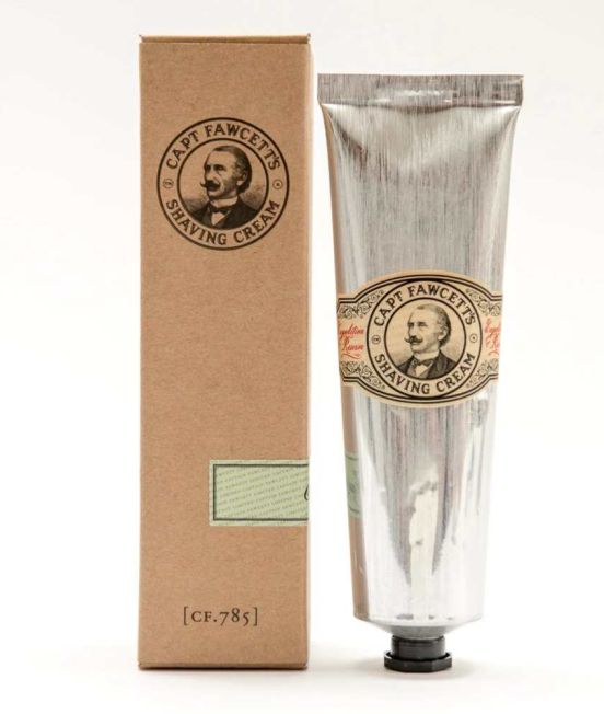 Abrahams Store sells Captain Fawcett Shaving Cream