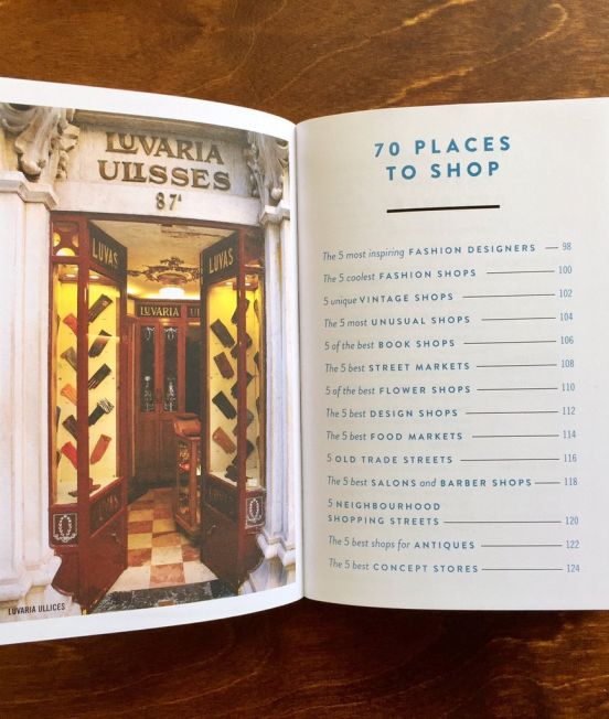 Index Page of 500 Hidden Secrets of Lisbon