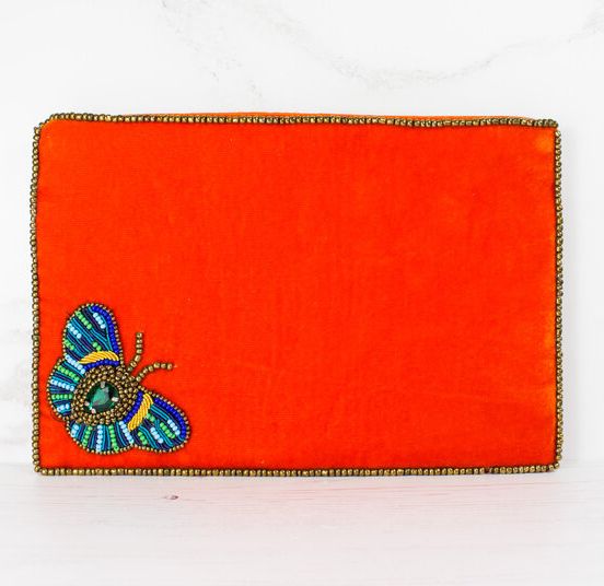 My Doris Butterfly bag - red, large