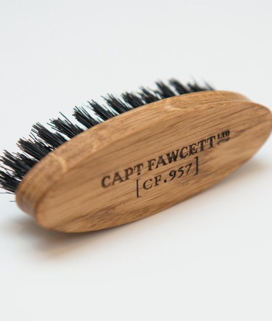 Captain Fawcett Bristle & Wood Moustache Brush