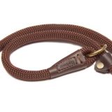 Barbour dog slip lead - halter detail