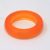 Duo Design Gel Bangle - Round - Orange