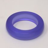 Duo Design Gel Bangle - Round - Purple