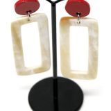 Rectangular Hoop Earrings