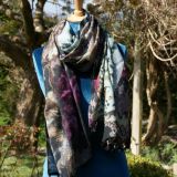 Diana Wilson Shawl - Snow Leopard Mood