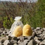Natural Wax Skep Candle group