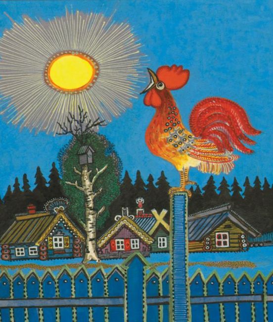 Kapeliki Greetings Card - Cockerel