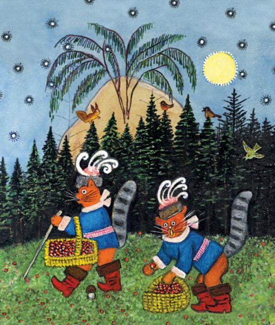 Kapeliki Greetings Card - Ginger Cats