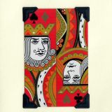 Vintage Playing Cards Greetings Card - King & King
