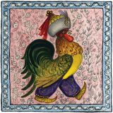 Kapeliki Greetings Card - Sheikh Rooster