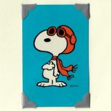 Vintage Playing Cards Greetings Card - Snoopy Curse You Red baron
