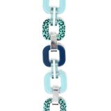 Xavier Derome Reversible bracelet in blue shades