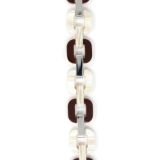 Xavier Derome Brown/Cream Reversible Bracele