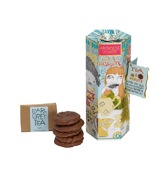 Arthouse Milk Chocolate & Orange Biscuts with Earl Grey Tea