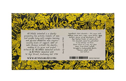 Ingredients of Arthouse Bee Free Dark Chocolate
