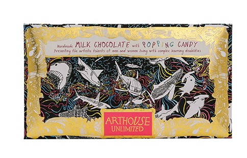 Arthouse Rainbow Sharks Milk Chocolate