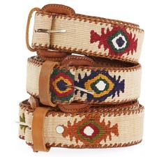 Group of 3 Guatamalan Maya belts
