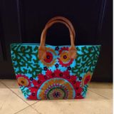 Brightly Coloured tote bag.