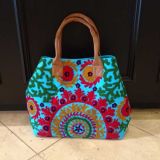 Brightly Coloured tote bag.
